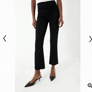 MOTHER Denim The Hustler Ankle Fray in Not Guilty, Size 29